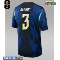 Brasilien Gabriel Magalhaes #3 Auswärtstrikot WM 2026 Kurzarm